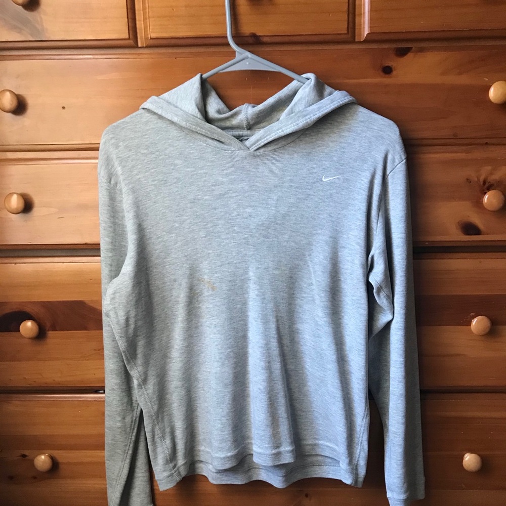 nike grey sweatshirt